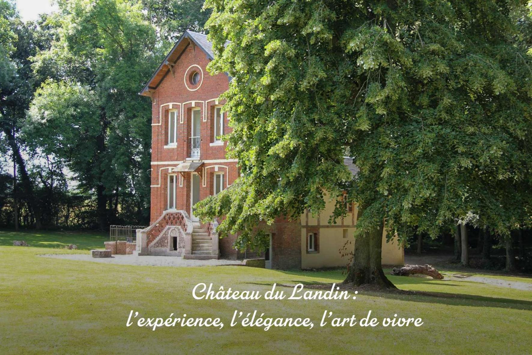 Chateau Du Landin - Bains Nordiques Le Landin Exterior foto